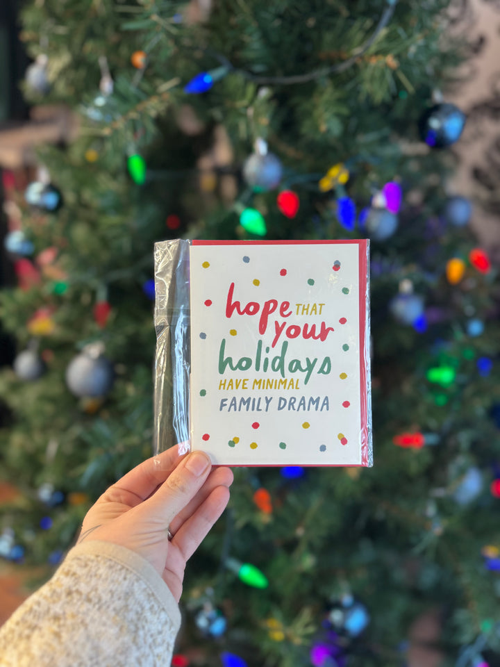 CARD: Minimal Family Drama - Christmas