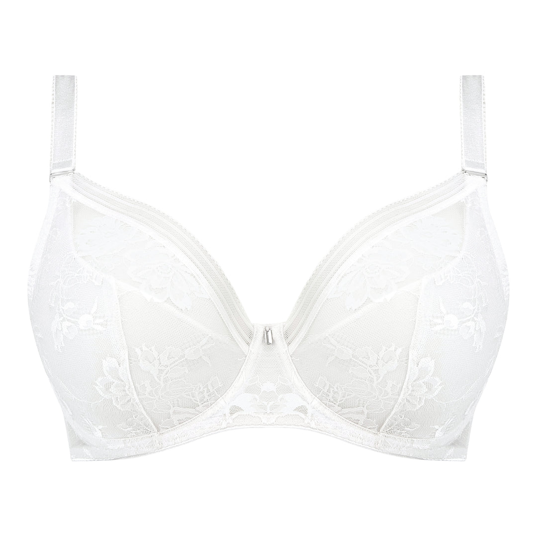 Fusion Lace Padded Underwire Plunge Bra