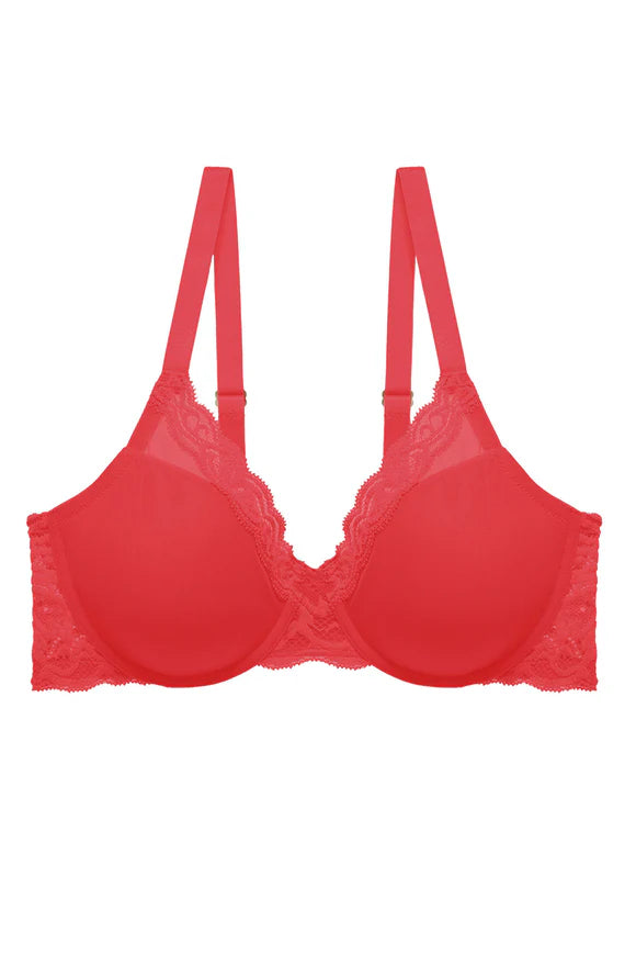 Natori Feathers Plunge T-Shirt Bra  - Bonfire