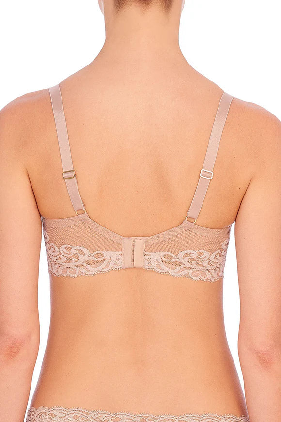 Natori Feathers Plunge T-Shirt Bra  - Cafe