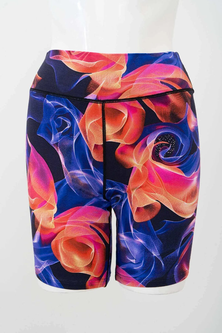 Hallie Bamboo Printed Shorts - Size Medium