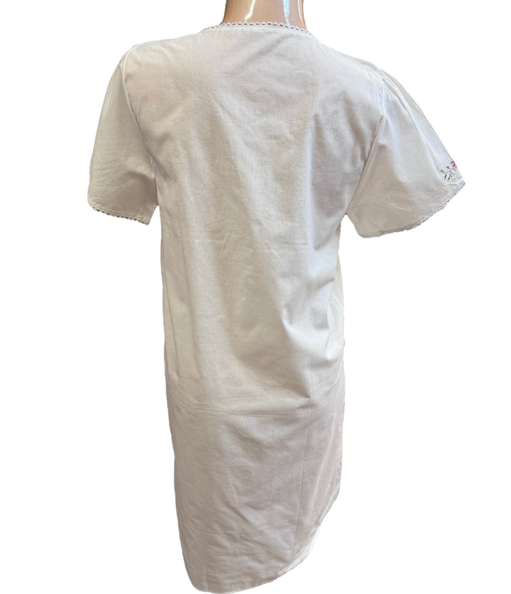 Short Sleeve Cotton Nightgown