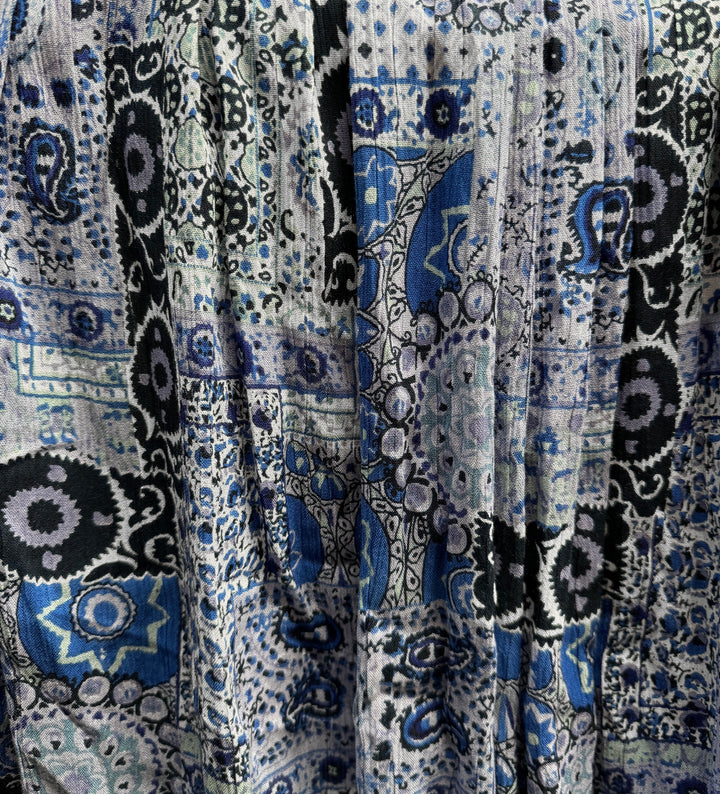 Rayon Crinkle Skirt
