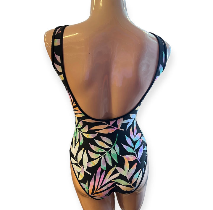 High Leg Front String Detail One Piece