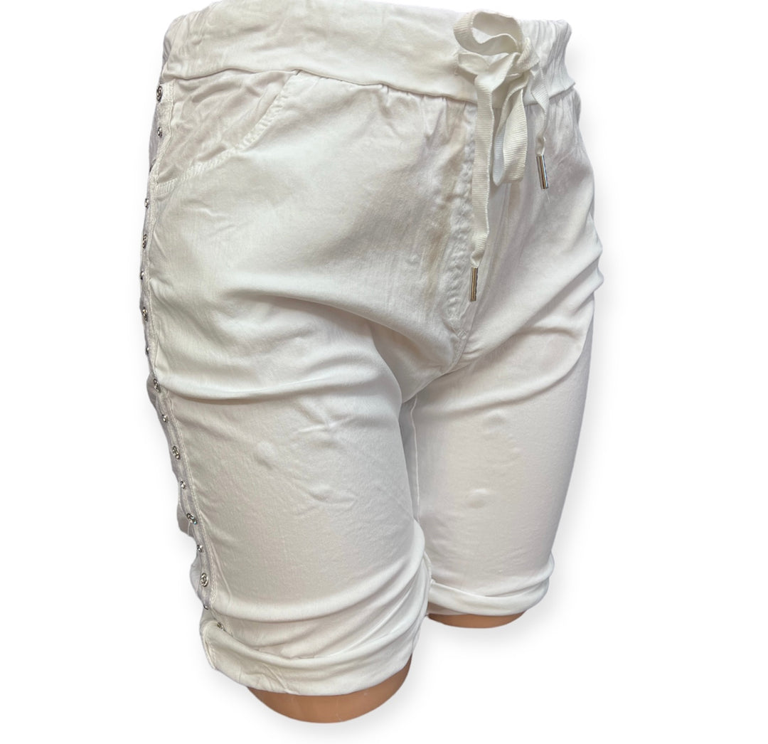 Papa Studded Bermuda Shorts