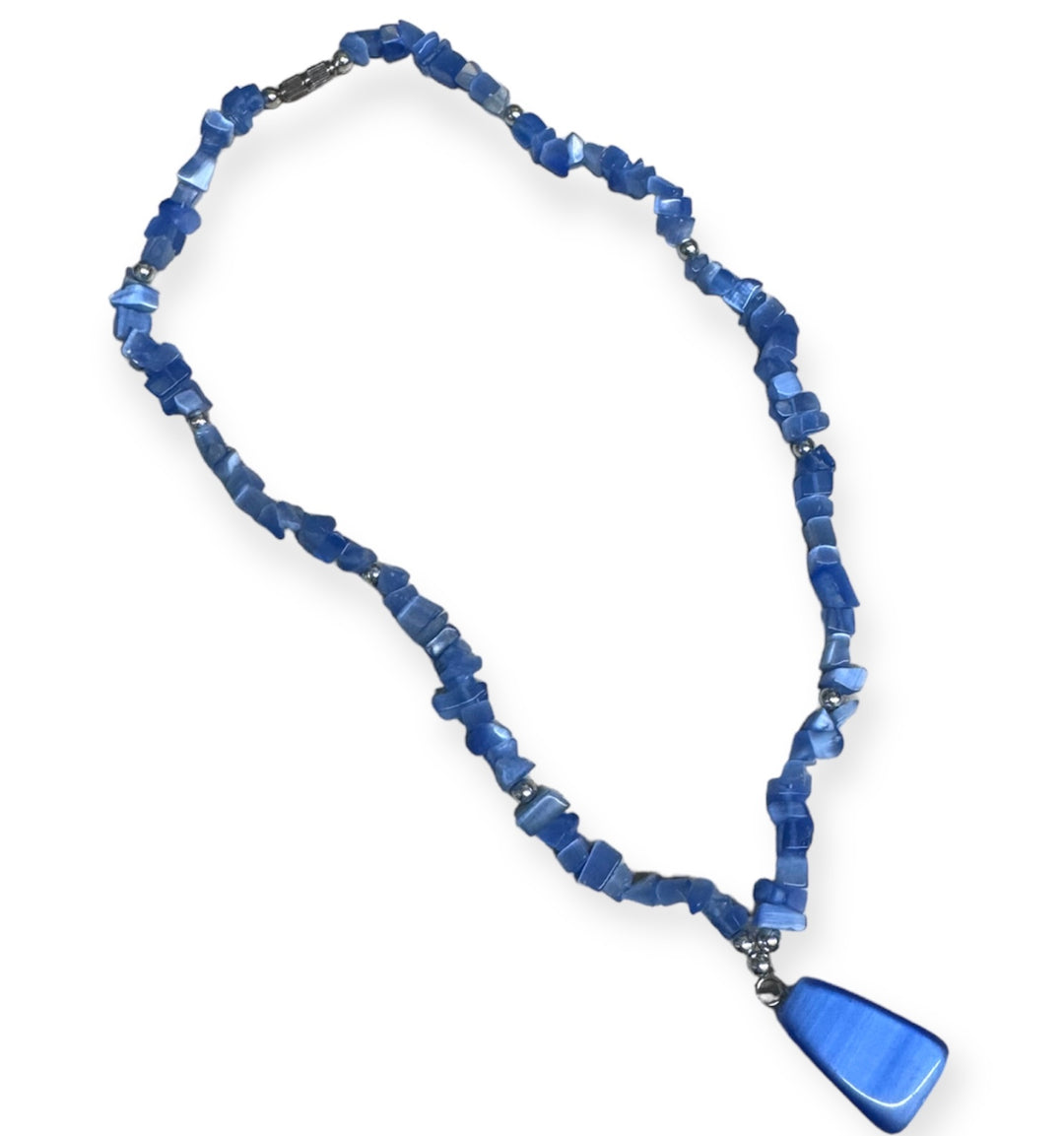 Puka-Style Stone Necklace