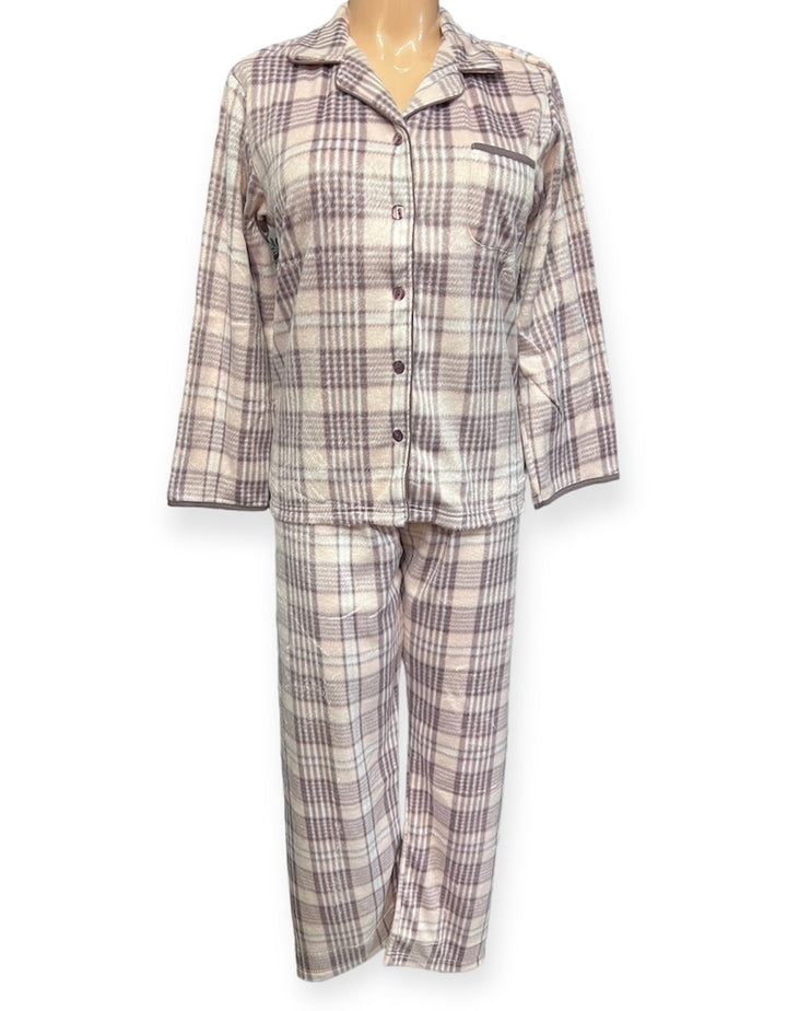 Minky Plaid PJ Set