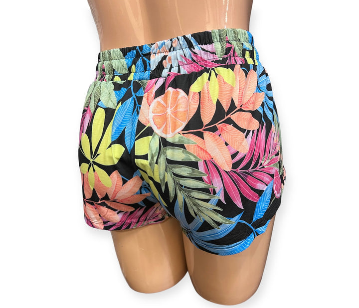 Summery Crush Adjustable Waist Shorts