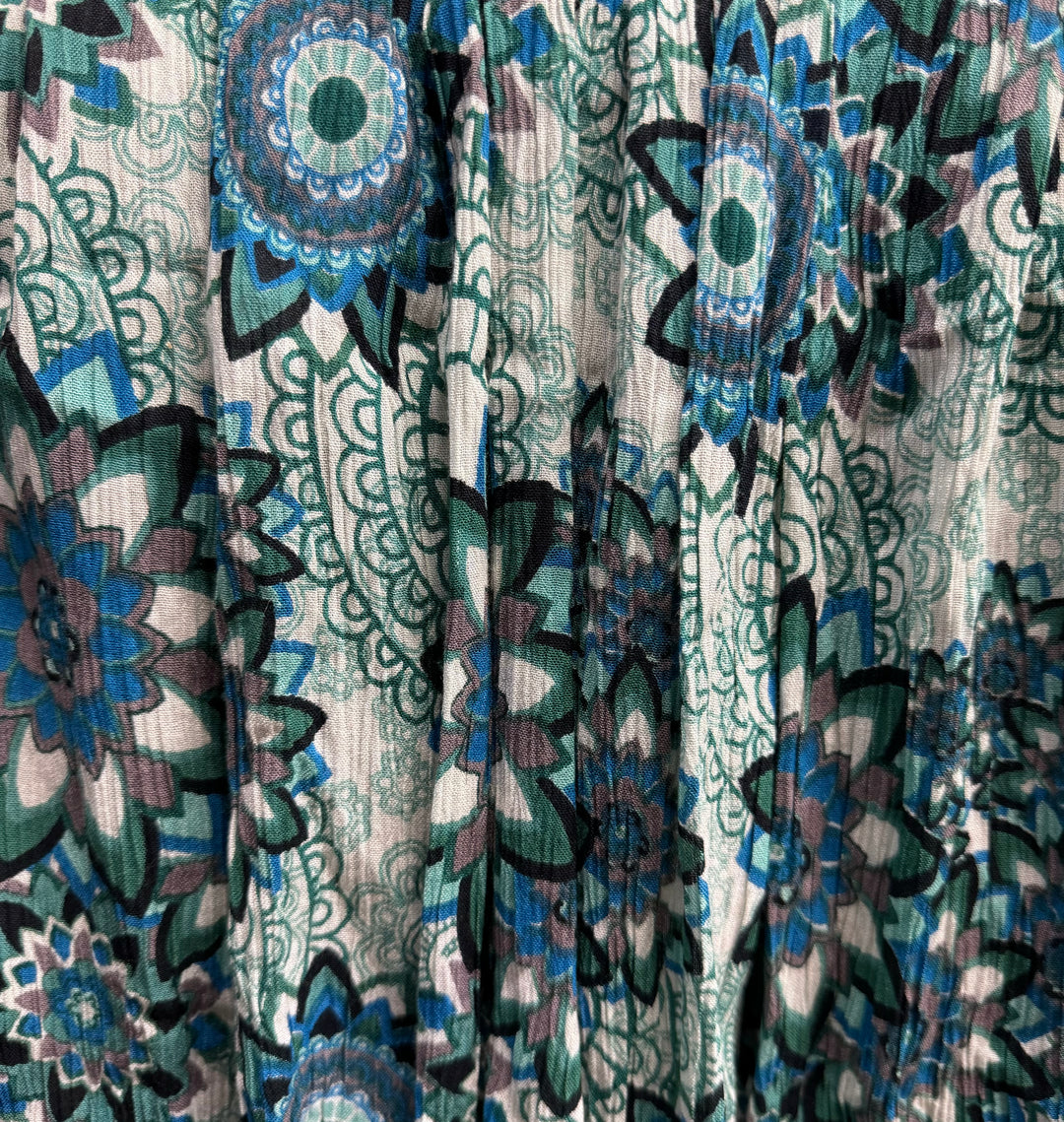 Rayon Crinkle Skirt