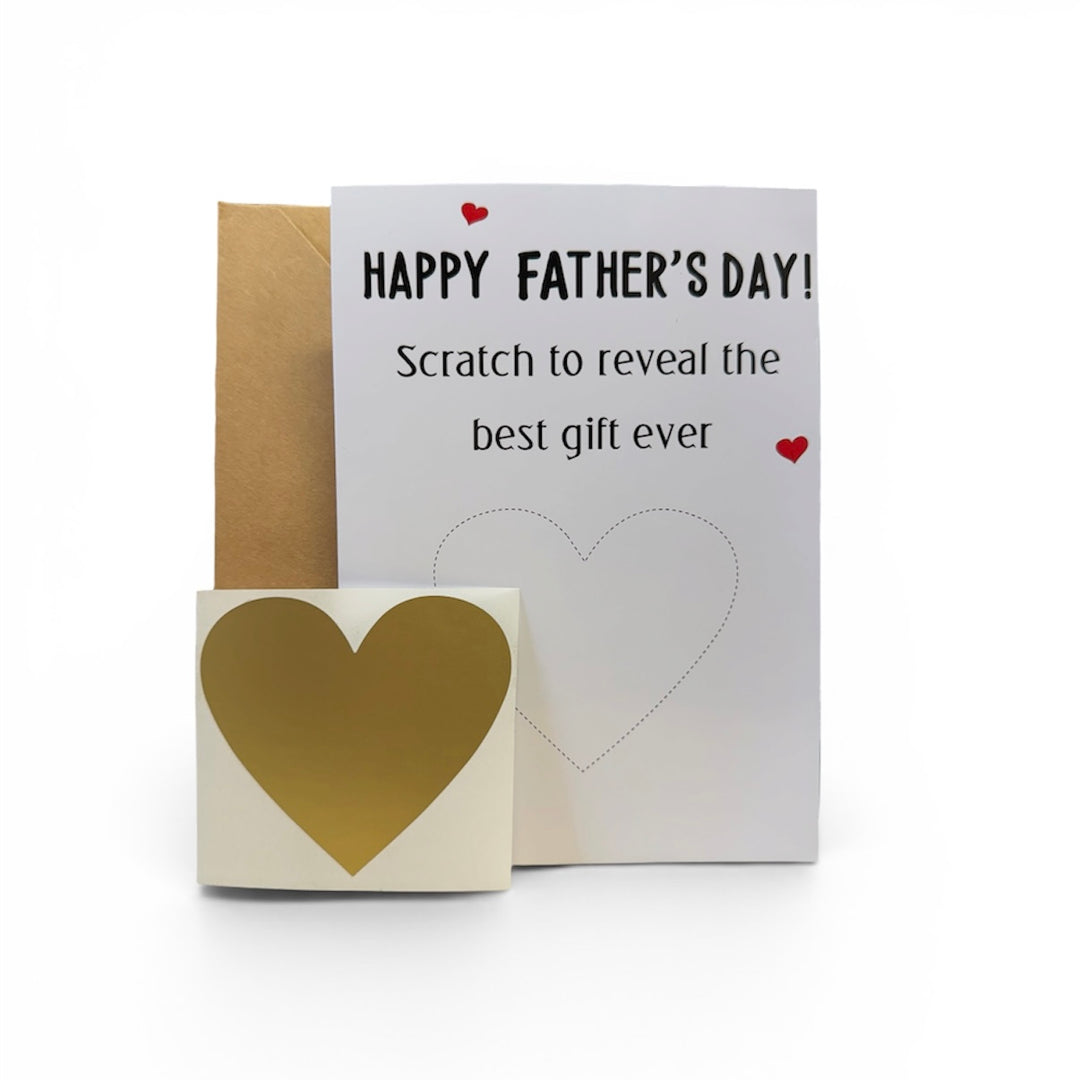 Scratch To Reveal Father's Day Card