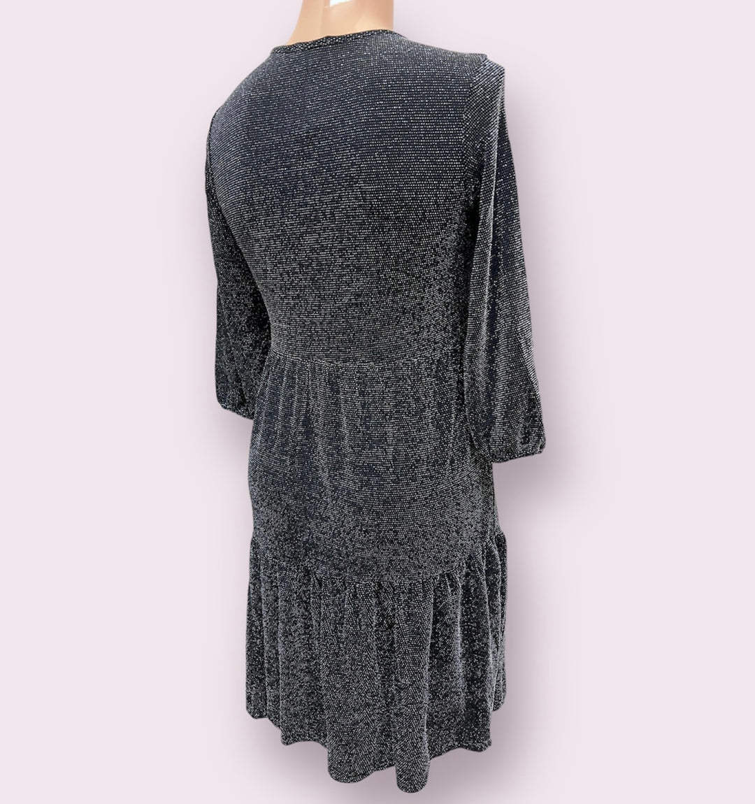 Little Bit Of Glitter Babydoll Dress