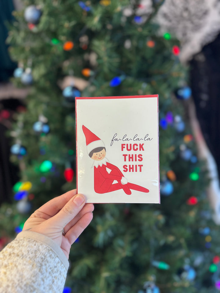 CARD: Fa La La La F**k This