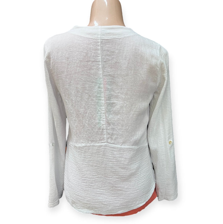 Papa Linen Blazer - White