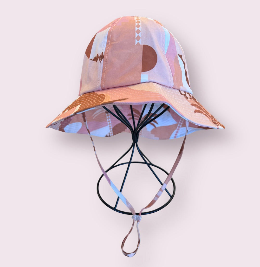 Unisex Kids Bucket Hat w/ Neck Flap