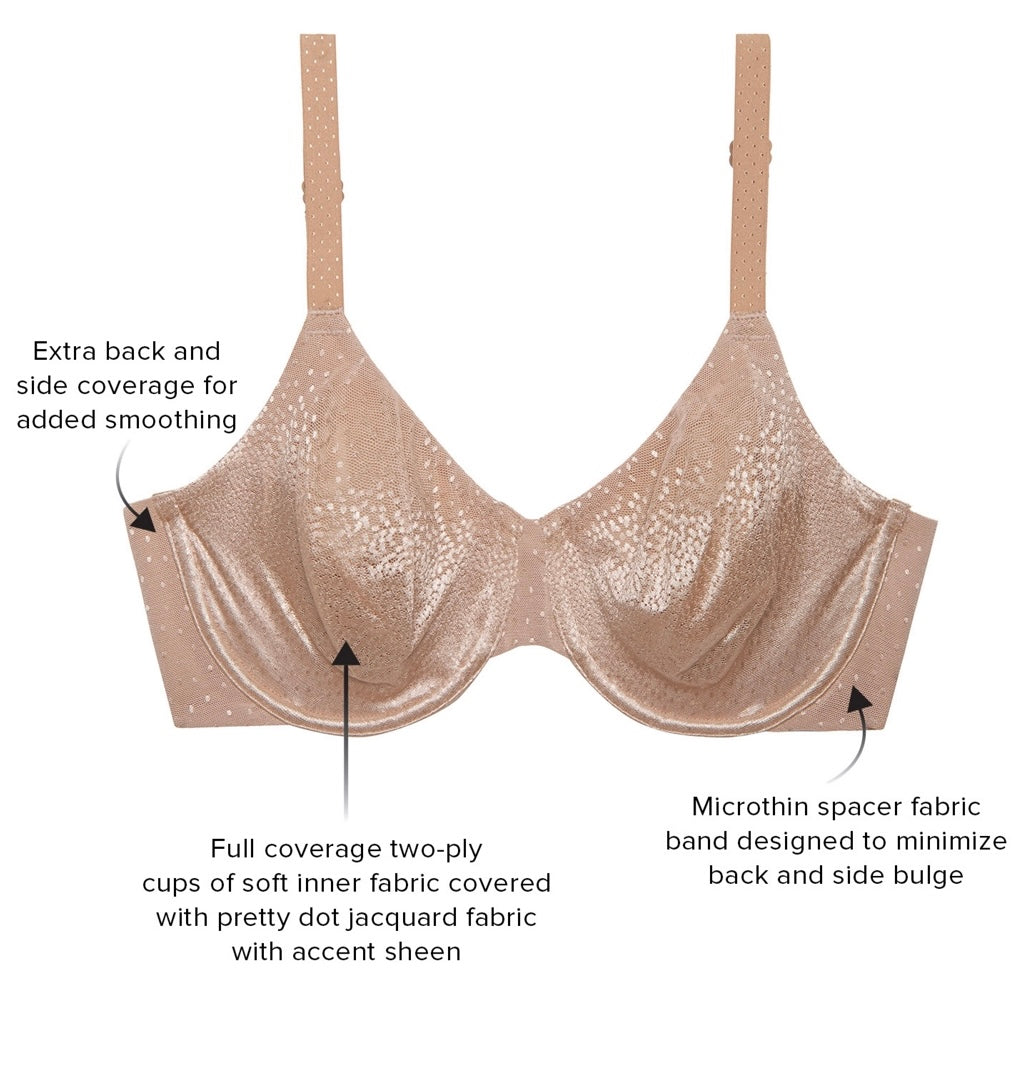 Wacoal Back Appeal® Underwire Bra - Rose Dust