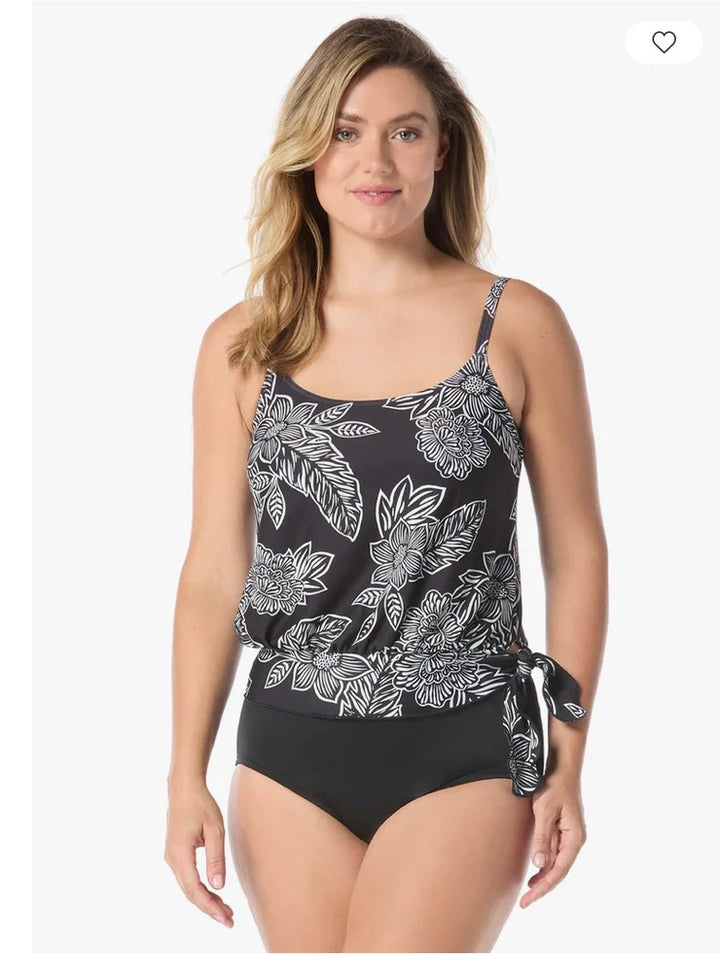 Gabar 2 pc. Blouson Tankini Set