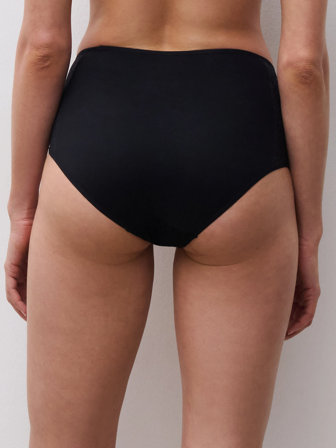 Norah High Waist Brief - Black