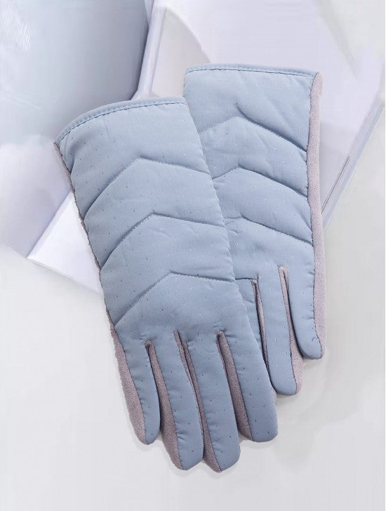 Waterproof Quilted Touch Screen Winter Gloves