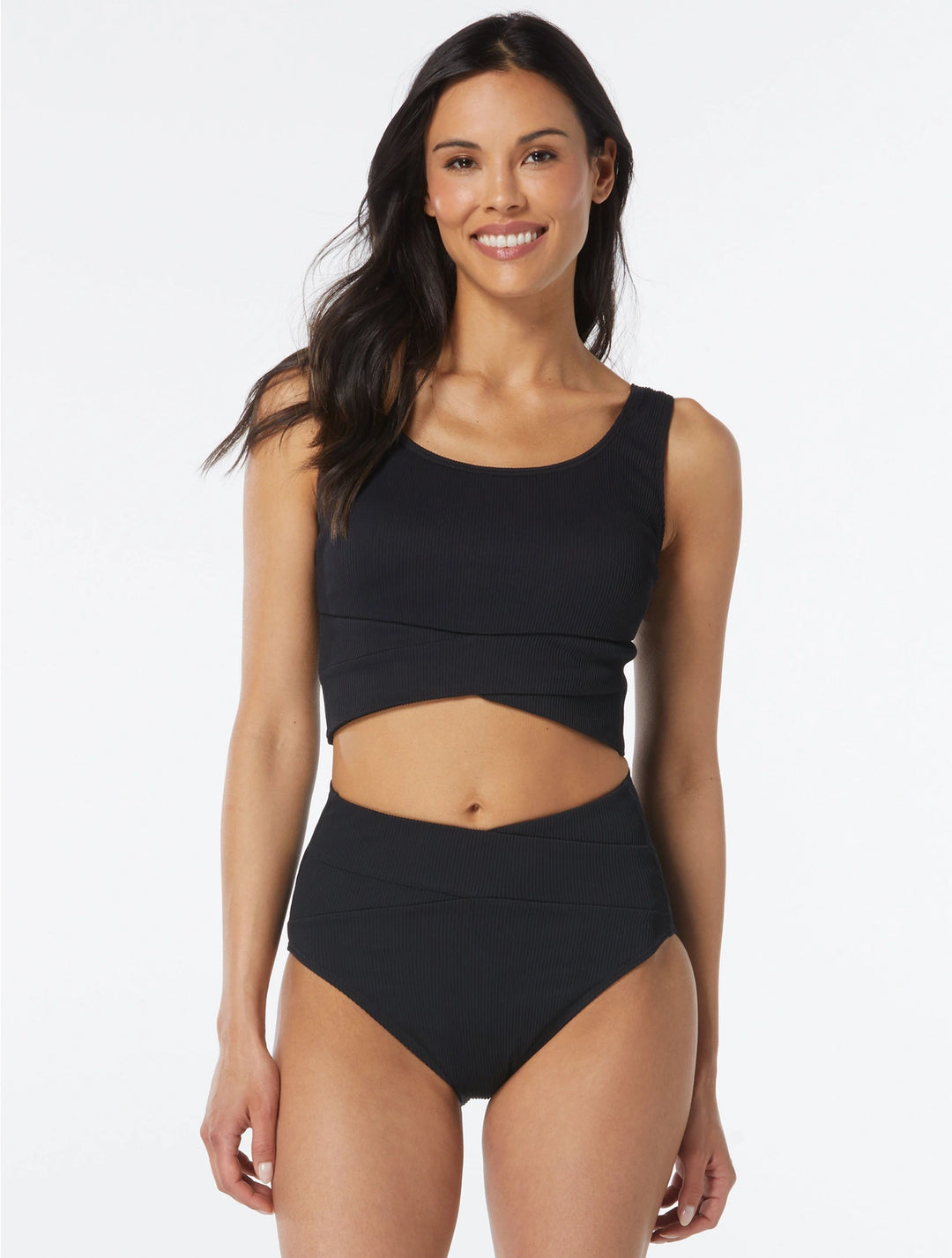 Beach House Sport Bala Ribbed Crop Top