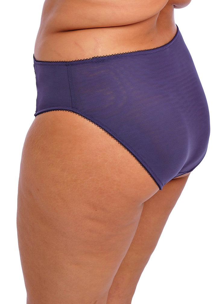 Elomi Himari High Leg Brief  - Midnight