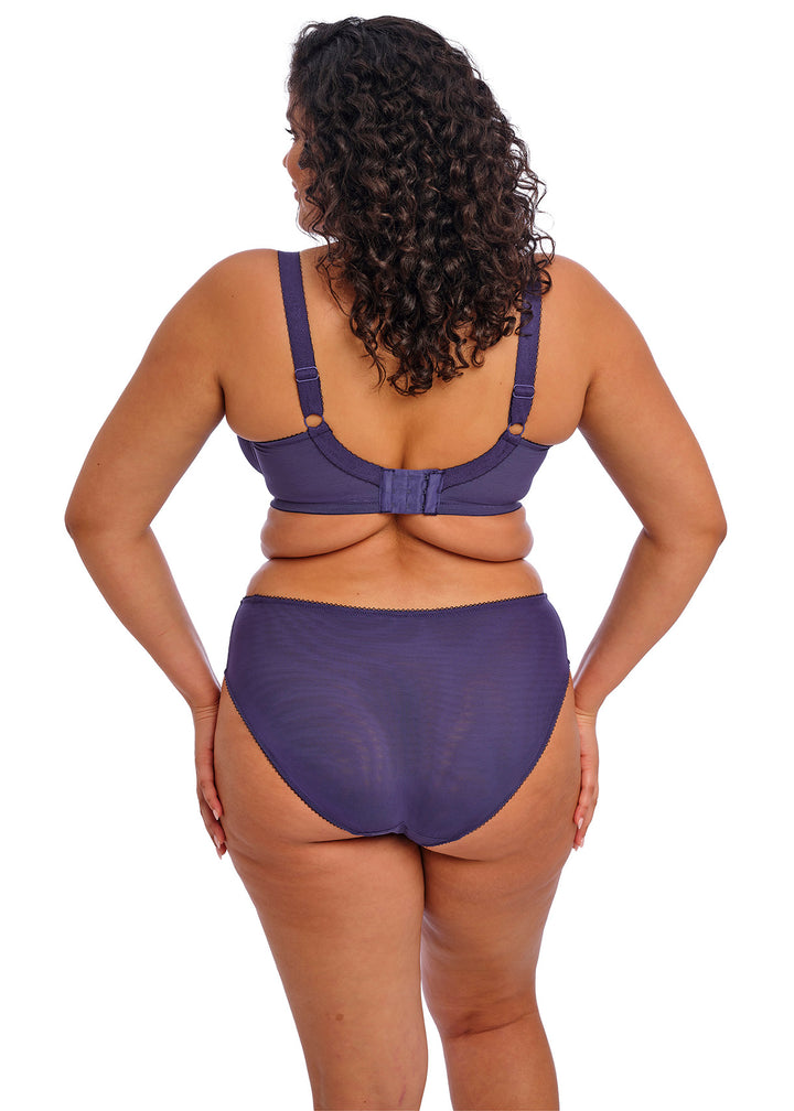 Elomi Himari High Leg Brief  - Midnight