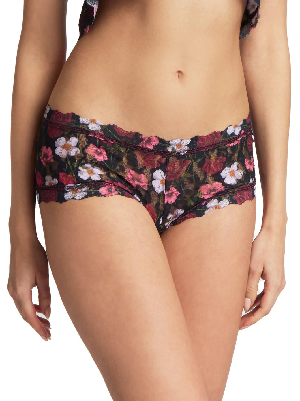 Hanky Panky Printed Signature Lace Boyshort - Am I Dreaming