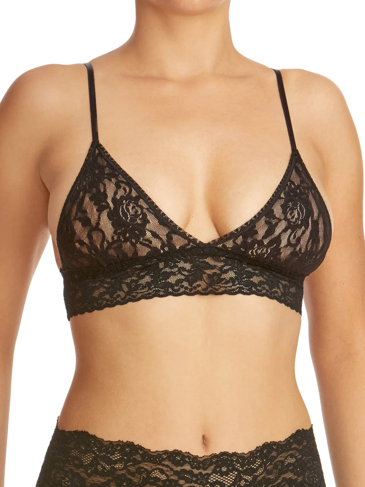 Signature Lace Padded Triangle Bralette