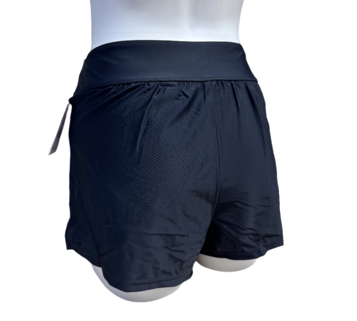 Karmilla Swim Shorts w/ Built-In Brief - Black