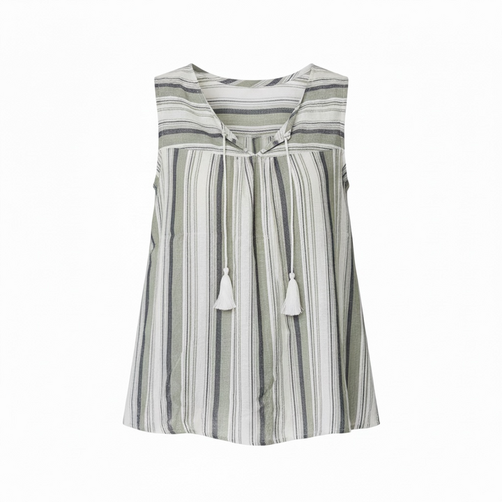 Striped Sleeveless Tank Top