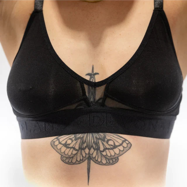 Bria Bralette - Obsidian