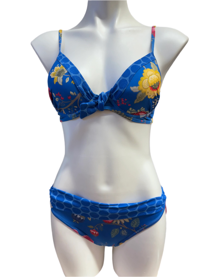 Laura Chunky Floral Bikini Set - Size Medium