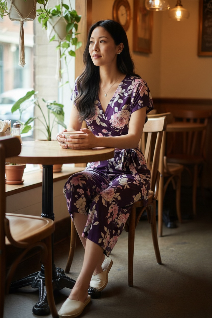 Penelope Wrap Jumpsuit