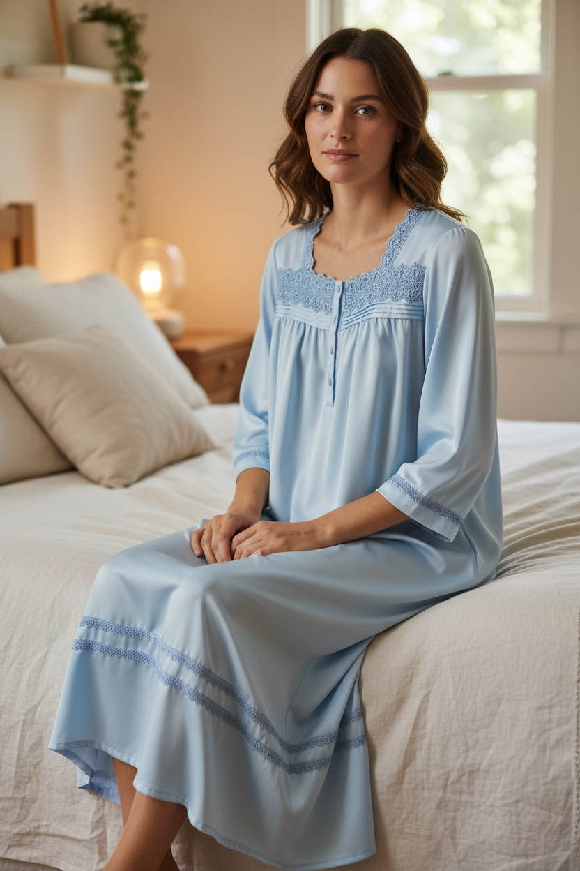 Kayanna Brushed Back Satin Gown