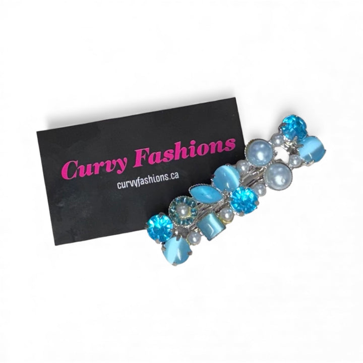 Vintage Faux Pearl Hair Clips