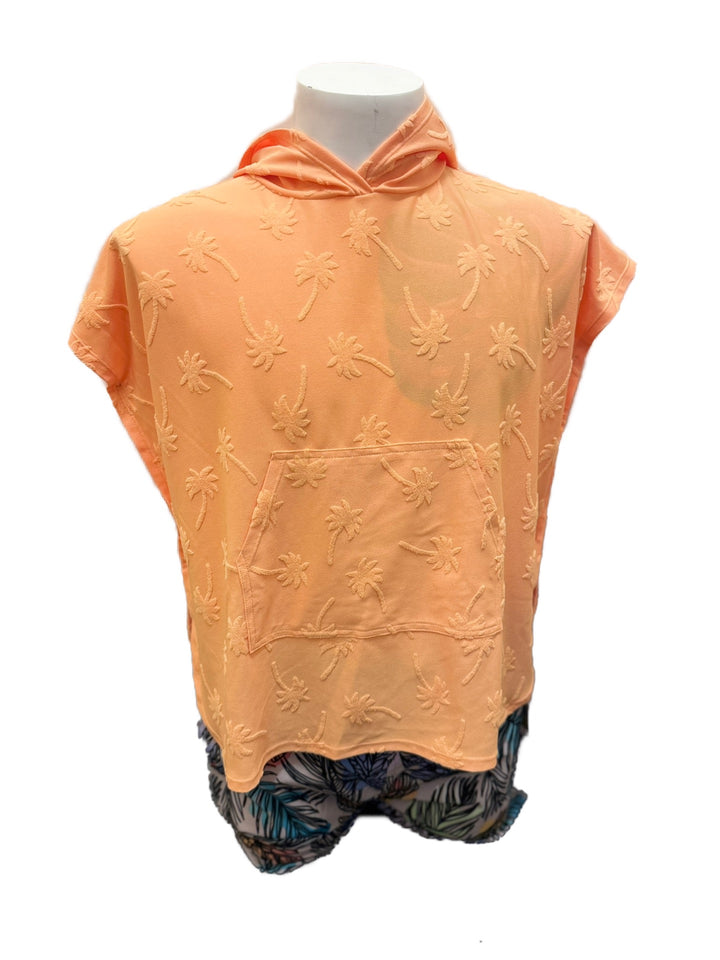 Retro Mandarine Lightweight Sleeveless Hoody