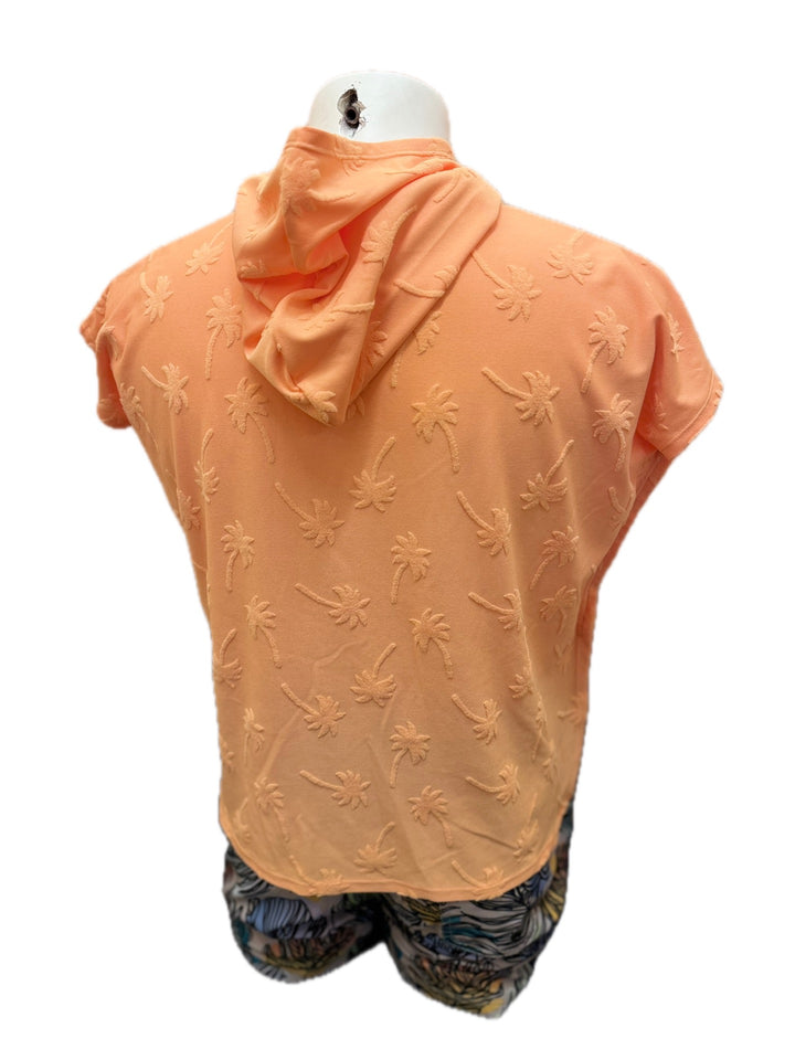 Retro Mandarine Lightweight Sleeveless Hoody