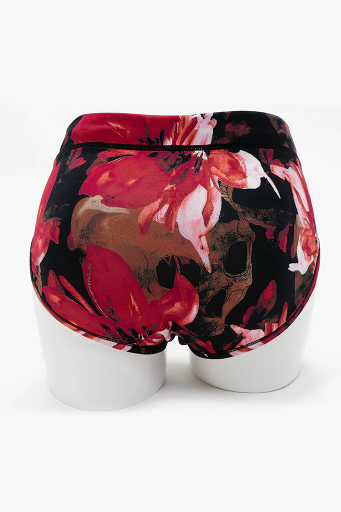 Blue Sky La Gaunche Bamboo Brief - Lipstick Poinsetta