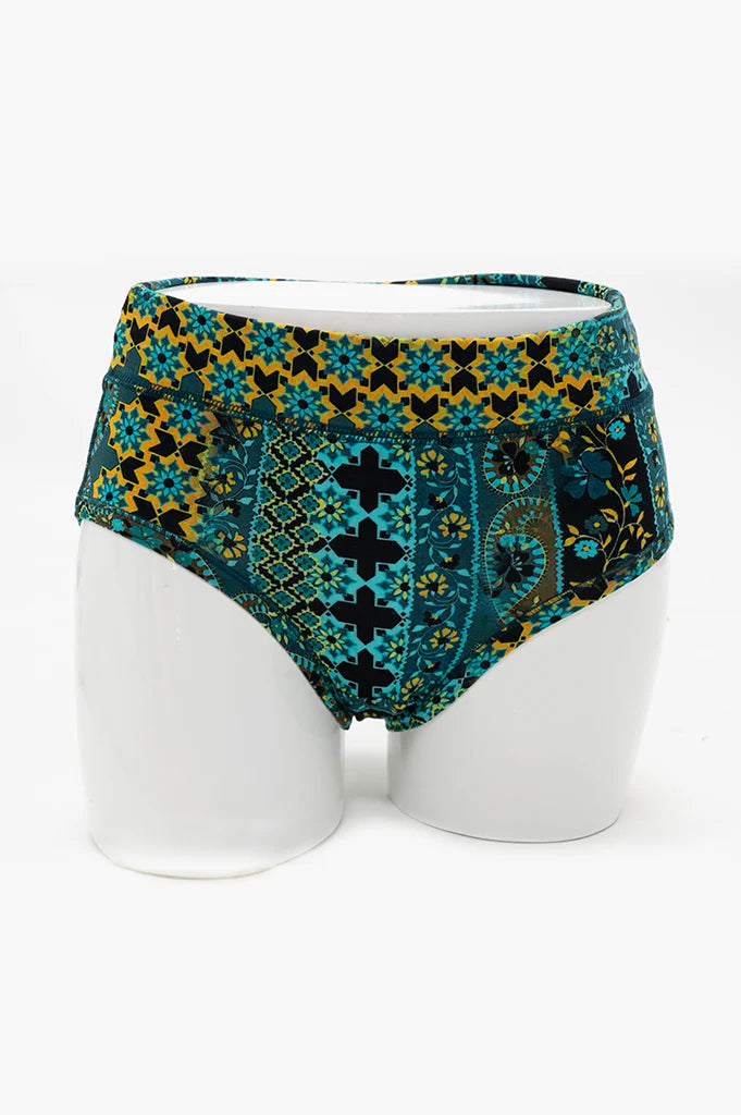 Blue Sky La Gaunche Bamboo Brief - Teal Ways