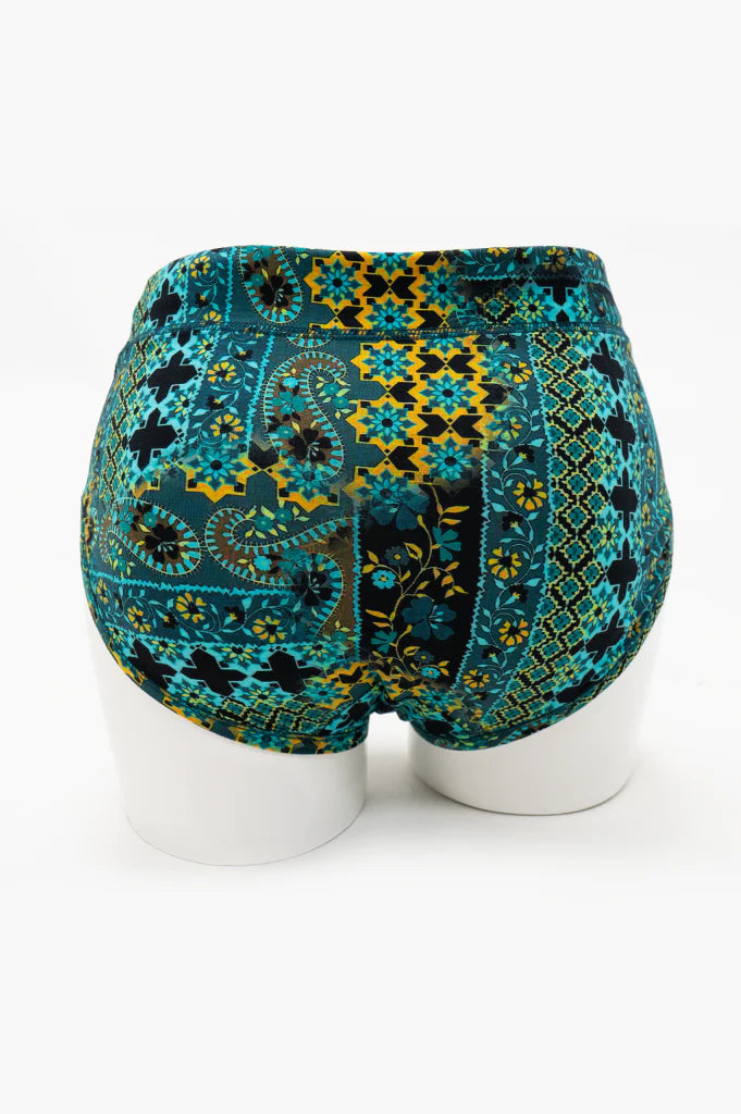 Blue Sky La Gaunche Bamboo Brief - Teal Ways