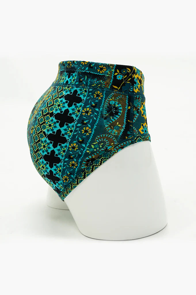 Blue Sky La Gaunche Bamboo Brief - Teal Ways