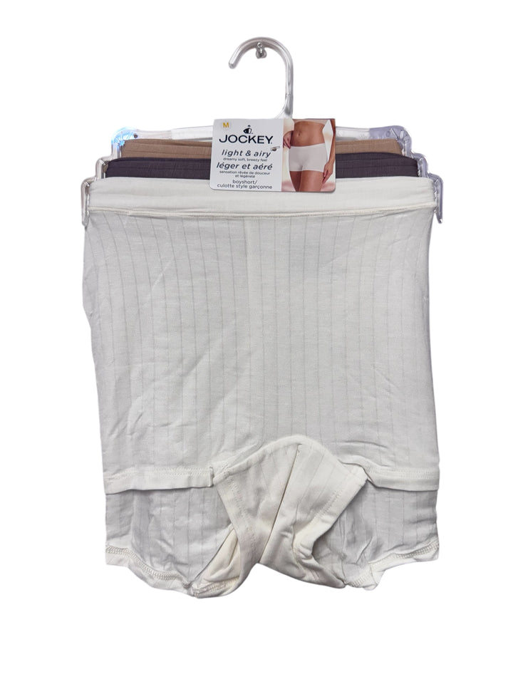 Jockey Light & Airy Boyshort - 3 Pack