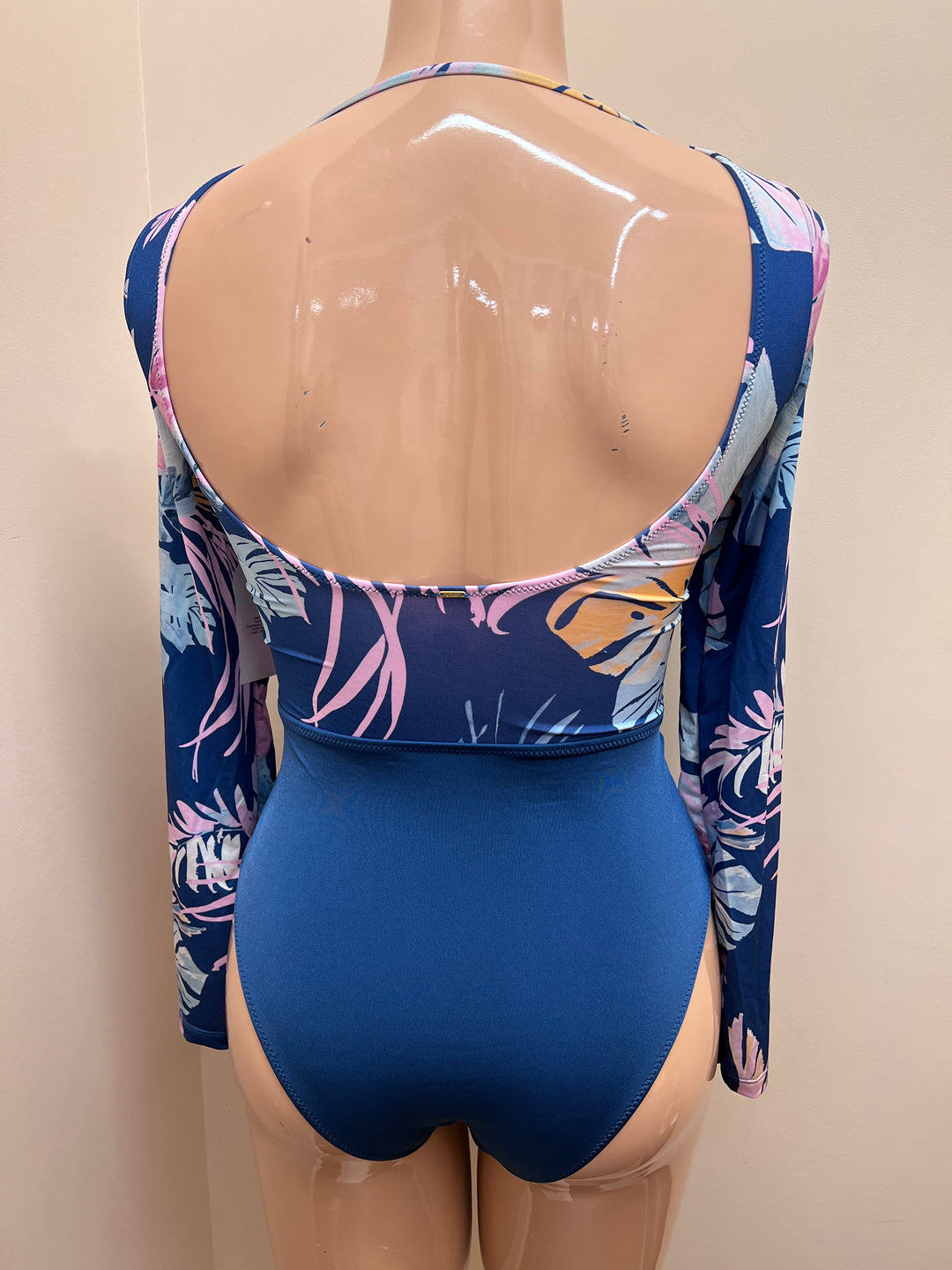 Tropical Delight One Piece Rashguard w/ Back Opening - Size Medium