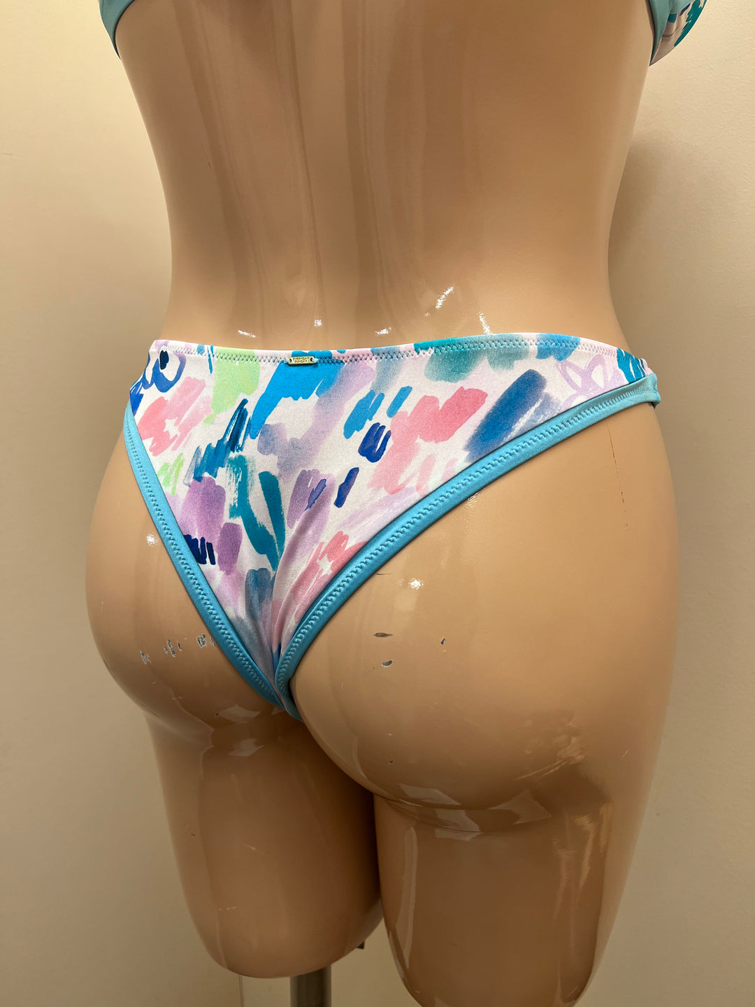 Cheeky High Leg Swim Bottom - Size Medium