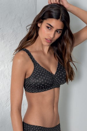 Twin Art Soft Wire Free Bra