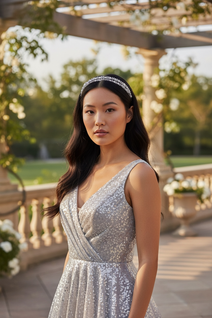 Double Band Rhinestone Headband