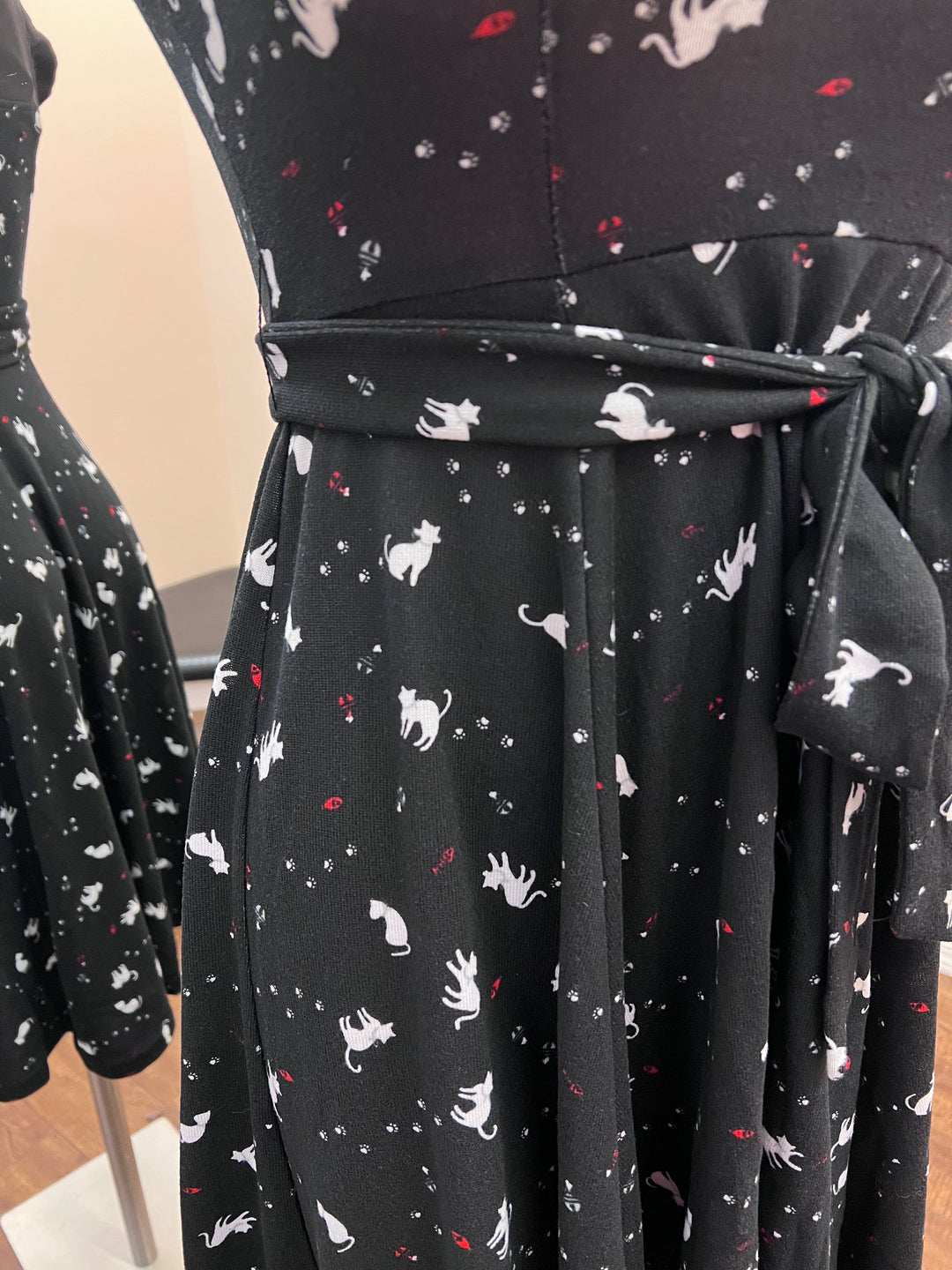 Cat & Fish A-Line Dress