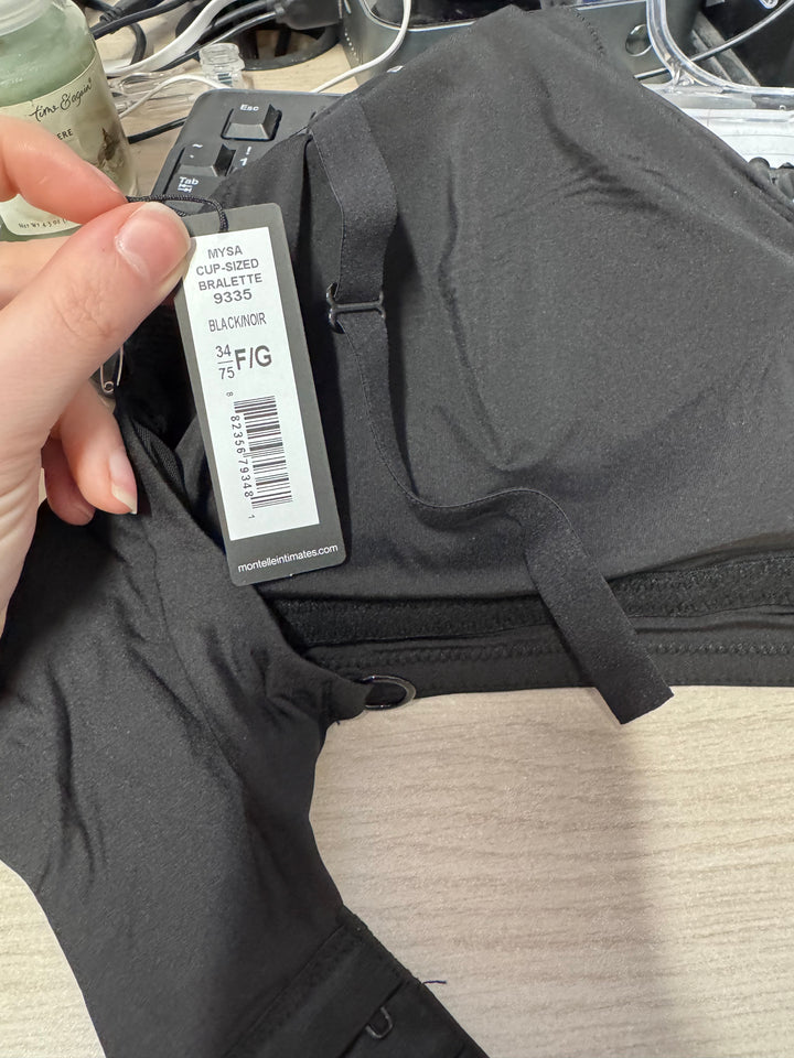 *DEFECTIVE*  Mysa Cup-Sized Wire-Free Bralette - Size F/G 34