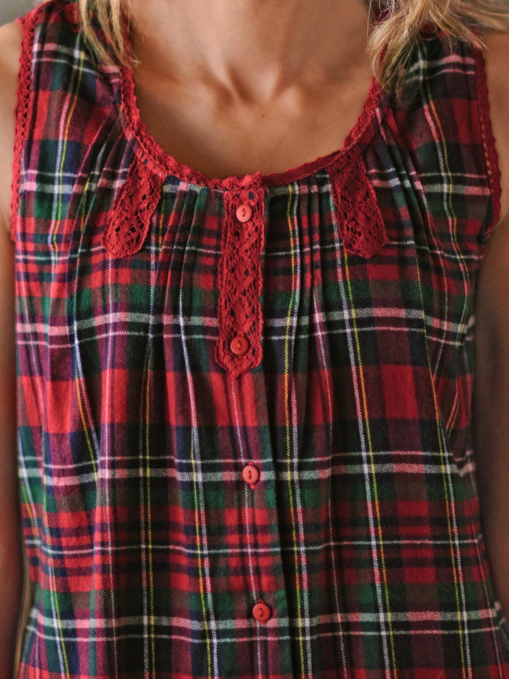 Yuletide Check Camaloon