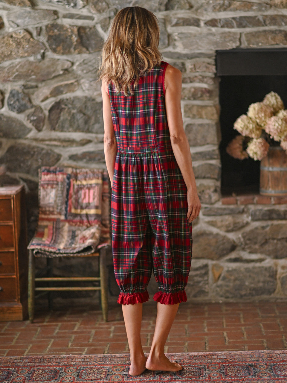 Yuletide Check Camaloon