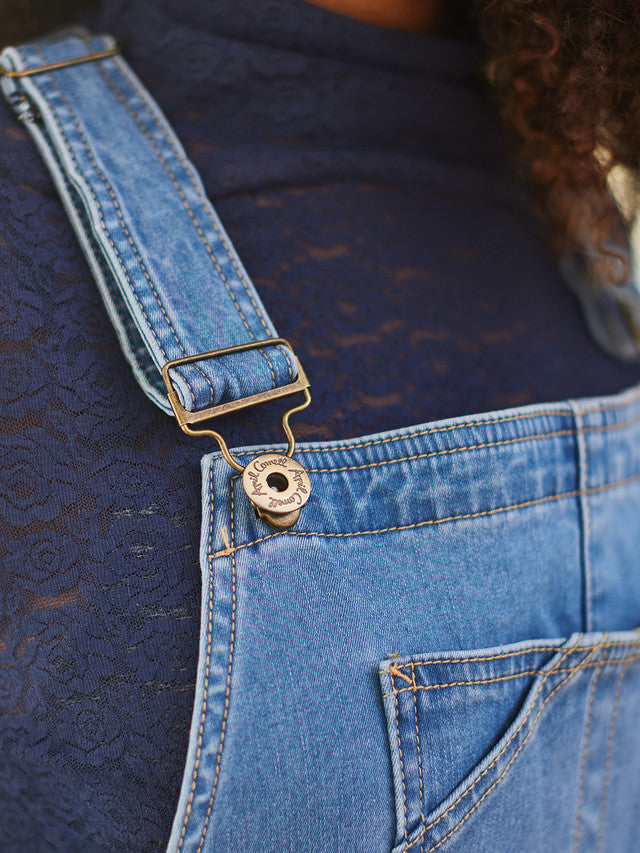 Cowgirl Fleece Lined Denim Overall